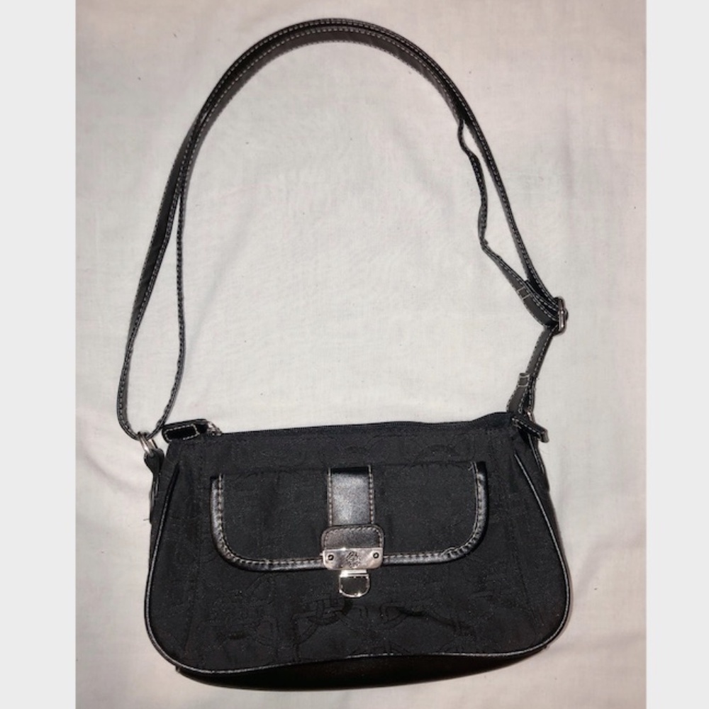 90s Adjustable Baguette/Crossbody Purse